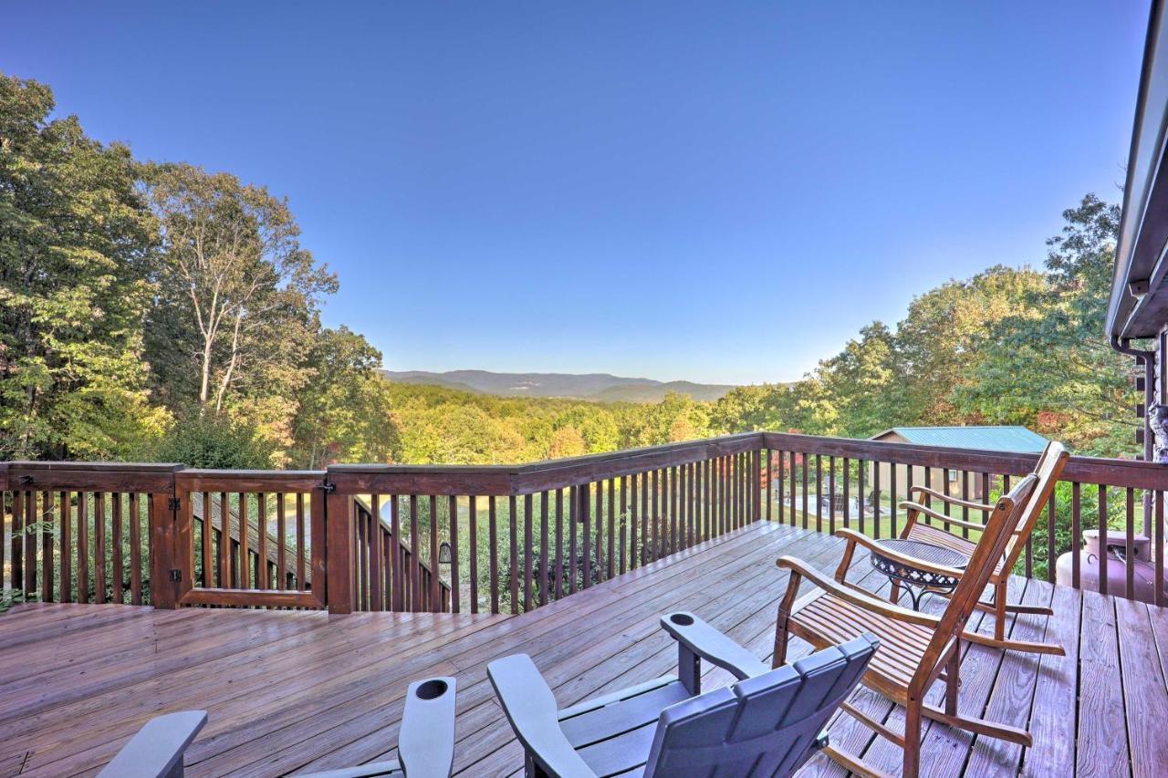 Mountain-View Blue Ridge Hideaway With Fire Pit Vila Abshers Exterior foto